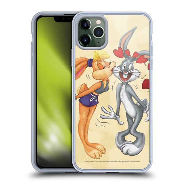 Looney Tunes Season Bugs Bunny And Lola Bunny Soft Gel Case for Apple iPhone 11 Pro Max