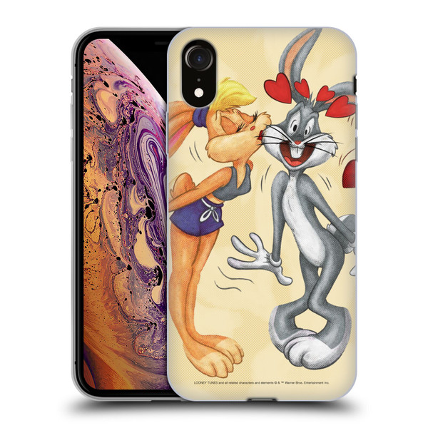 Looney Tunes Season Bugs Bunny And Lola Bunny Soft Gel Case for Apple iPhone XR