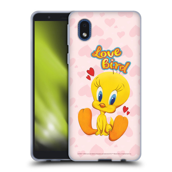 Looney Tunes Season Tweety Soft Gel Case for Samsung Galaxy A01 Core (2020)