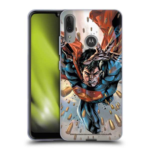 Superman DC Comics Comic Book Art Adventures Of Superman #3 Soft Gel Case for Motorola Moto E6 Plus