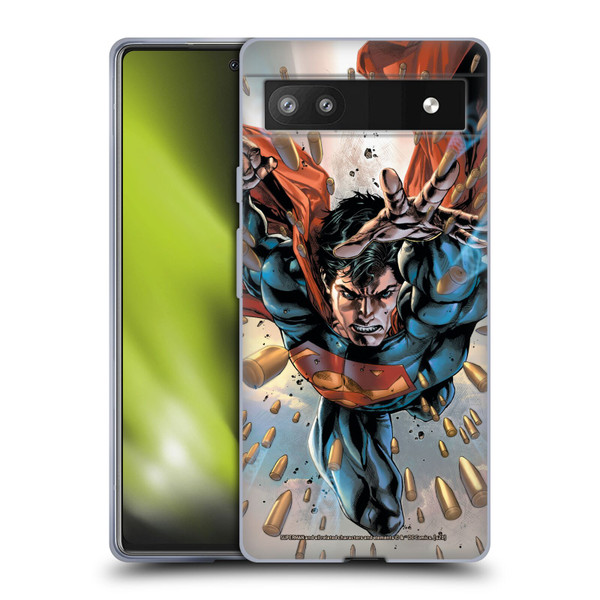 Superman DC Comics Comic Book Art Adventures Of Superman #3 Soft Gel Case for Google Pixel 6a