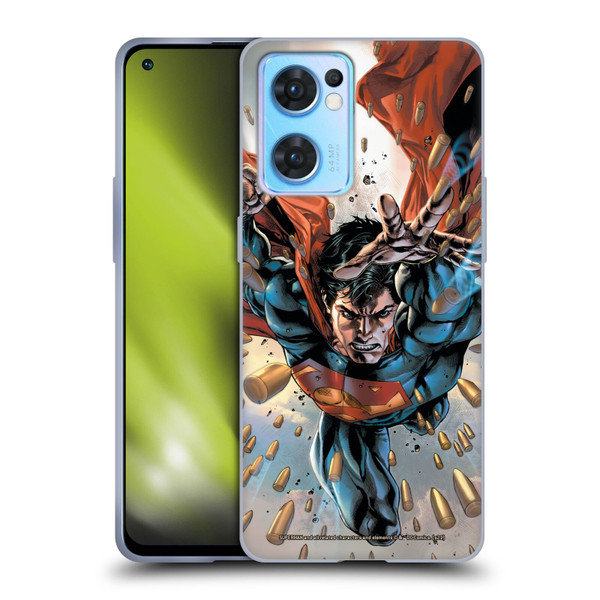 Superman DC Comics Comic Book Art Adventures Of Superman #3 Soft Gel Case for OPPO Reno7 5G / Find X5 Lite