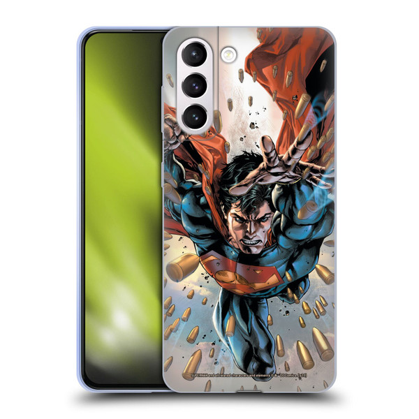 Superman DC Comics Comic Book Art Adventures Of Superman #3 Soft Gel Case for Samsung Galaxy S21+ 5G