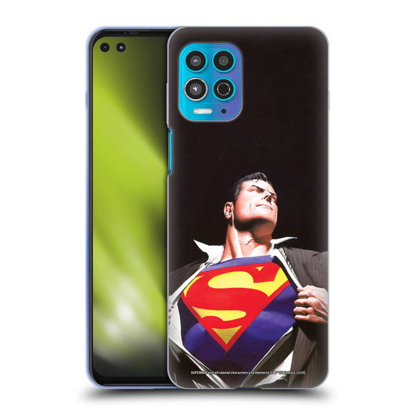 Superman DC Comics Famous Comic Book Covers Forever Soft Gel Case for Motorola Moto G100