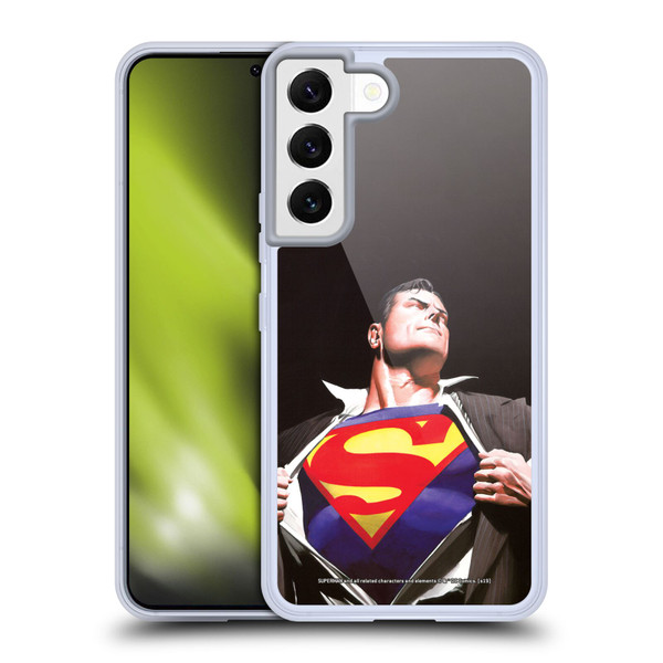 Superman DC Comics Famous Comic Book Covers Forever Soft Gel Case for Samsung Galaxy S22 5G