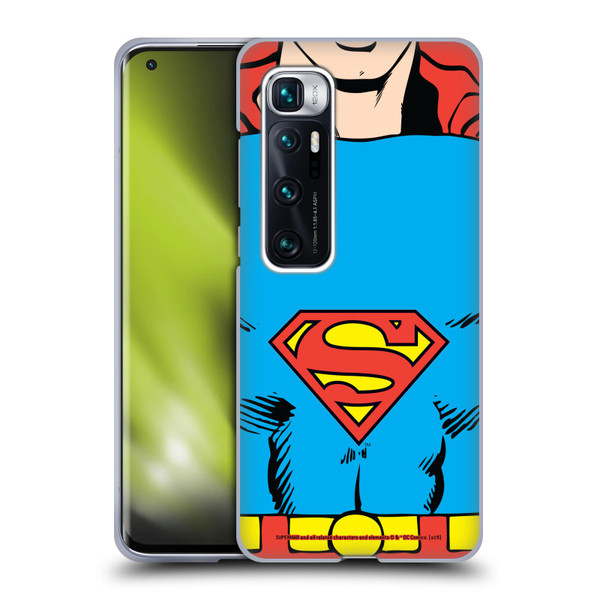Superman DC Comics Logos Classic Costume Soft Gel Case for Xiaomi Mi 10 Ultra 5G