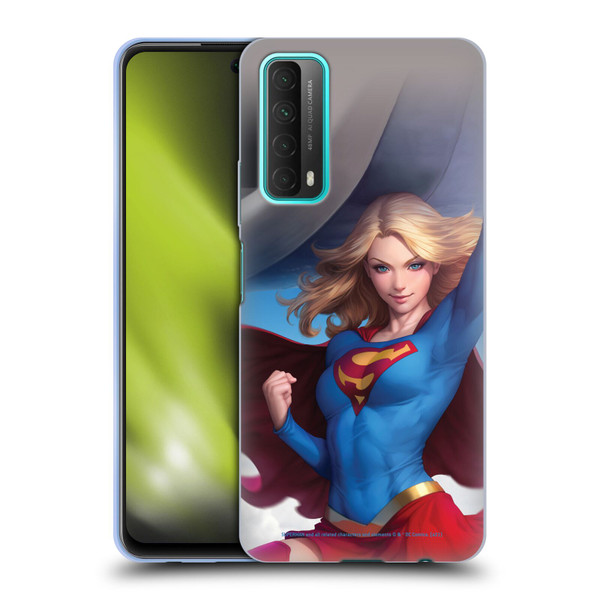 Superman DC Comics Supergirl Comic Art #12 Variant Soft Gel Case for Huawei P Smart (2021)