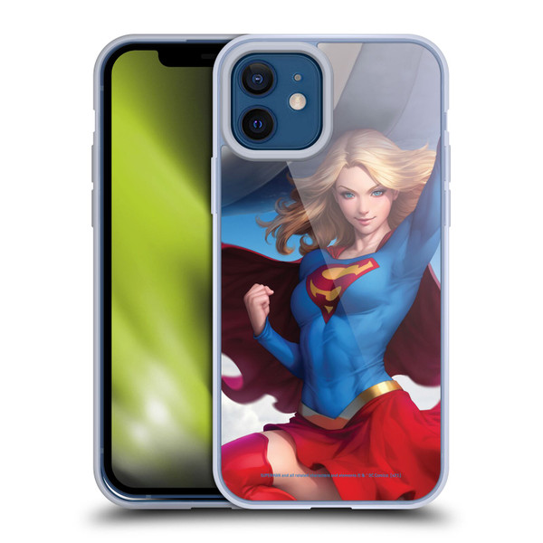 Superman DC Comics Supergirl Comic Art #12 Variant Soft Gel Case for Apple iPhone 12 / iPhone 12 Pro