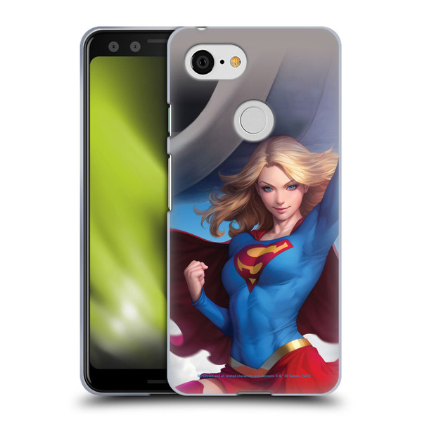 Superman DC Comics Supergirl Comic Art #12 Variant Soft Gel Case for Google Pixel 3