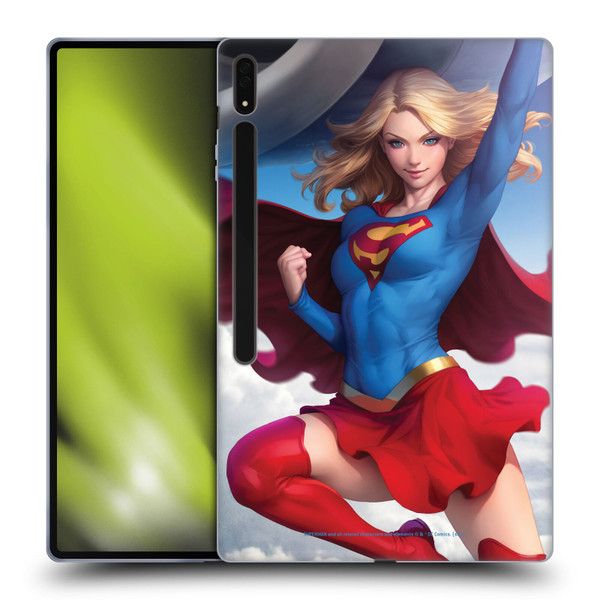 Superman DC Comics Supergirl Comic Art #12 Variant Soft Gel Case for Samsung Galaxy Tab S8 Ultra