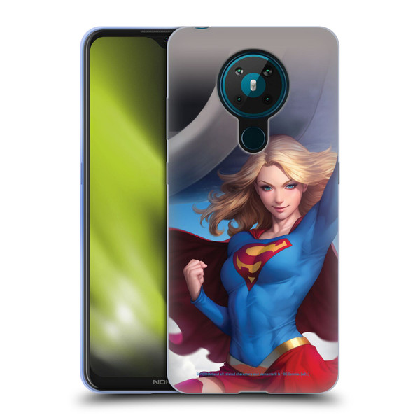 Superman DC Comics Supergirl Comic Art #12 Variant Soft Gel Case for Nokia 5.3