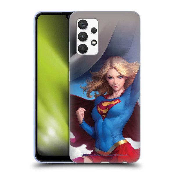 Superman DC Comics Supergirl Comic Art #12 Variant Soft Gel Case for Samsung Galaxy A32 (2021)
