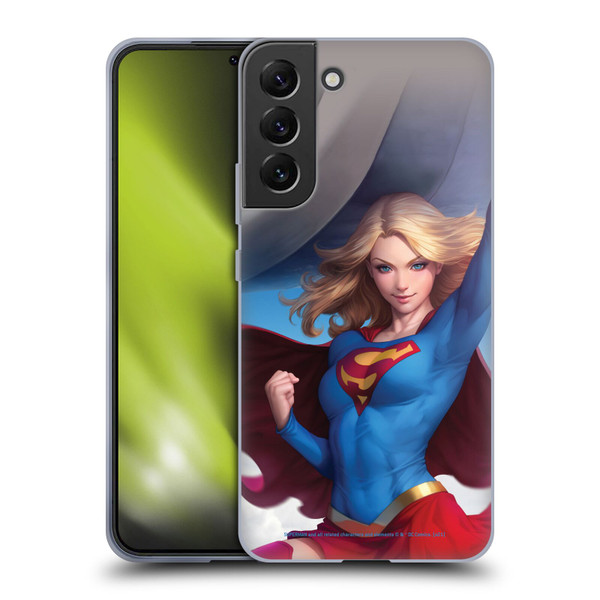 Superman DC Comics Supergirl Comic Art #12 Variant Soft Gel Case for Samsung Galaxy S22+ 5G