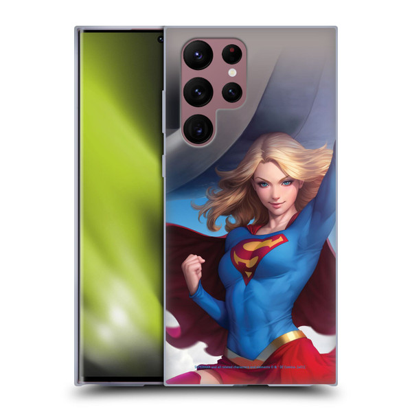 Superman DC Comics Supergirl Comic Art #12 Variant Soft Gel Case for Samsung Galaxy S22 Ultra 5G