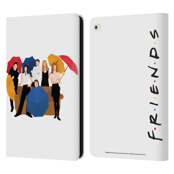 Friends TV Show Key Art Logo Opening Sequence Leather Book Wallet Case Cover For Apple iPad Air 2 (2014)