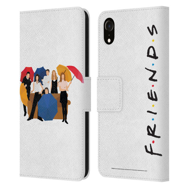 Friends TV Show Key Art Logo Opening Sequence Leather Book Wallet Case Cover For Apple iPhone XR