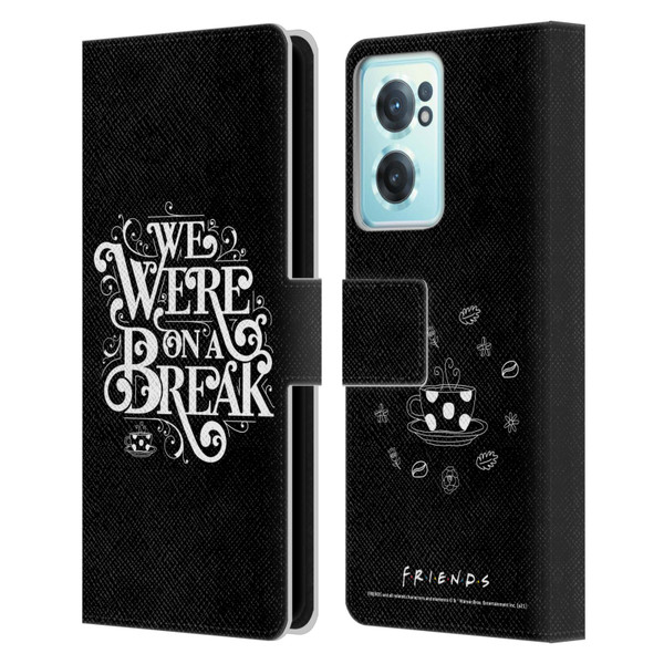Friends TV Show Key Art We Were On A Break Leather Book Wallet Case Cover For OnePlus Nord CE 2 5G