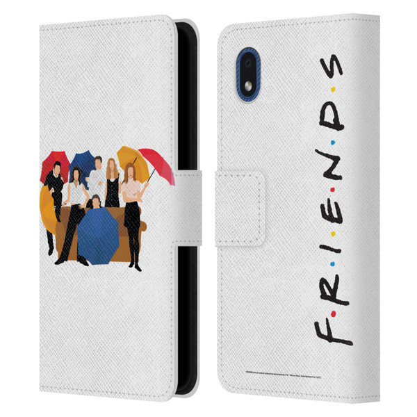 Friends TV Show Key Art Logo Opening Sequence Leather Book Wallet Case Cover For Samsung Galaxy A01 Core (2020)