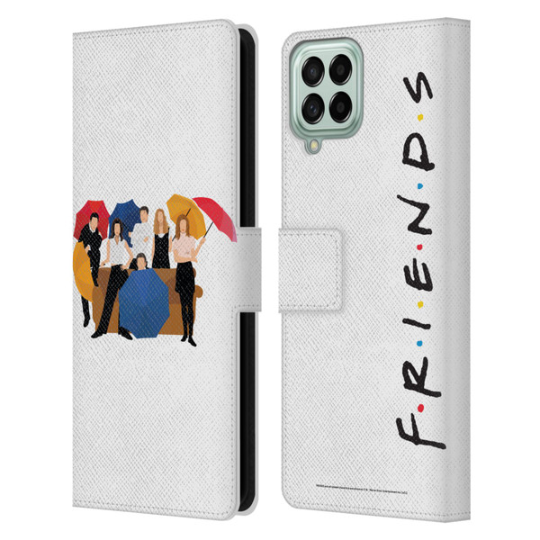 Friends TV Show Key Art Logo Opening Sequence Leather Book Wallet Case Cover For Samsung Galaxy M33 (2022)