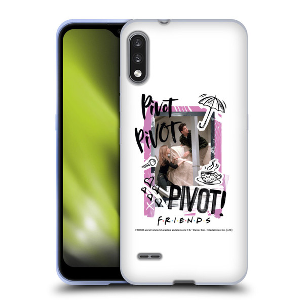 Friends TV Show Doodle Art Pivot Soft Gel Case for LG K22