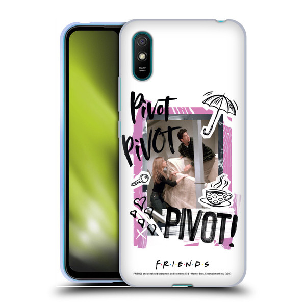 Friends TV Show Doodle Art Pivot Soft Gel Case for Xiaomi Redmi 9A / Redmi 9AT