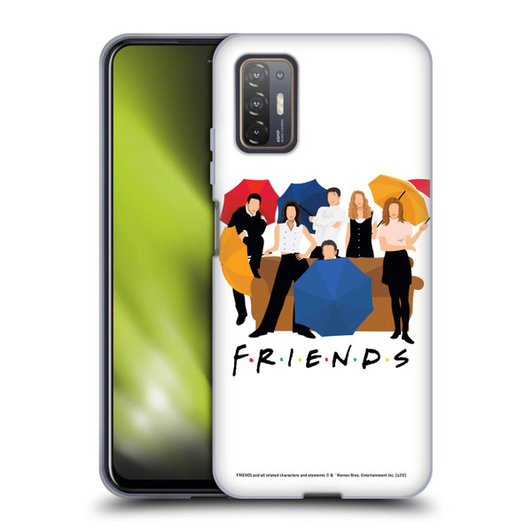 Friends TV Show Key Art Logo Opening Sequence Soft Gel Case for HTC Desire 21 Pro 5G