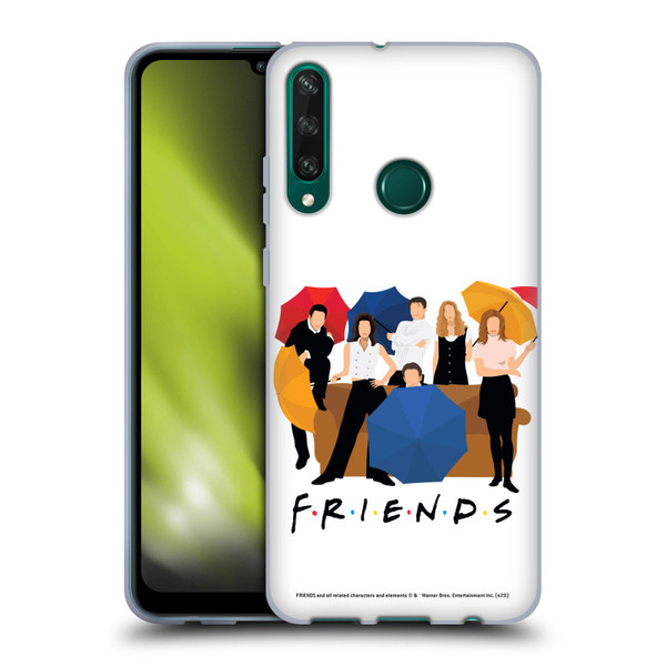 Friends TV Show Key Art Logo Opening Sequence Soft Gel Case for Huawei Y6p