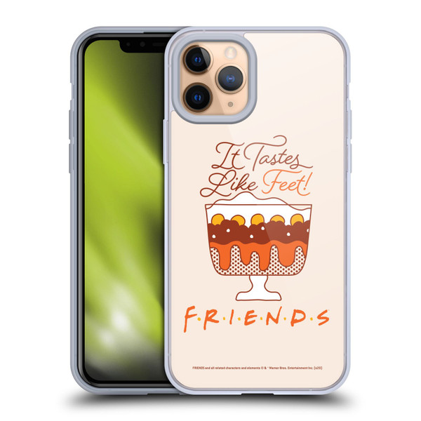 Friends TV Show Key Art Tastes Like Feet Soft Gel Case for Apple iPhone 11 Pro