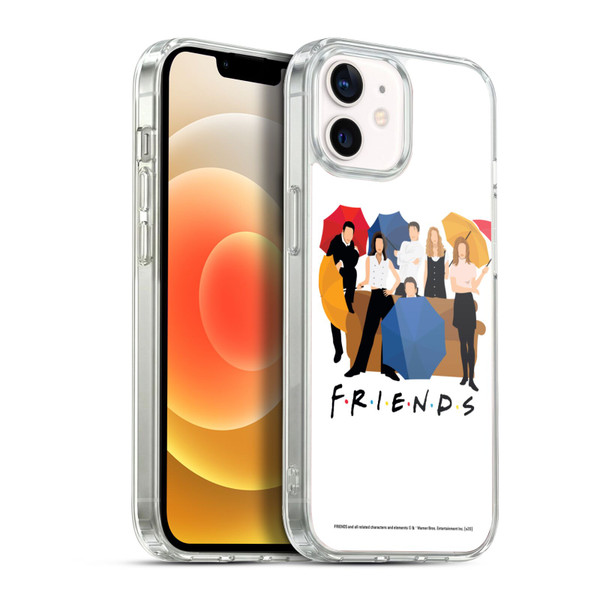 Friends TV Show Key Art Logo Opening Sequence Soft Gel Case for Apple iPhone 12 / iPhone 12 Pro & MagSafe
