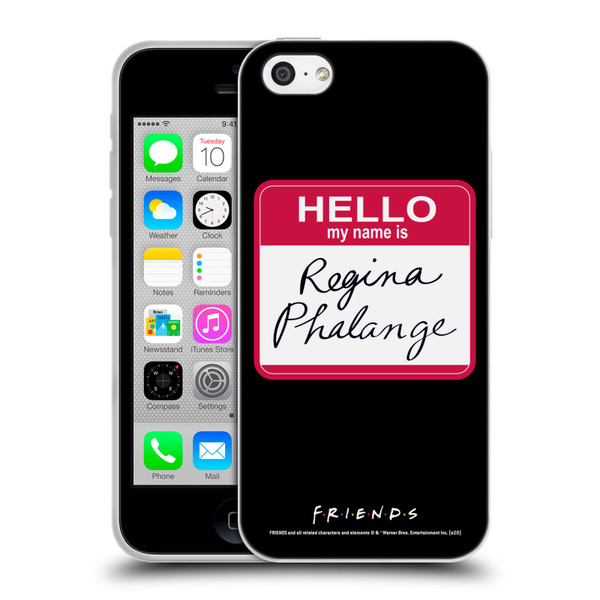 Friends TV Show Key Art Regina Phalange Soft Gel Case for Apple iPhone 5c