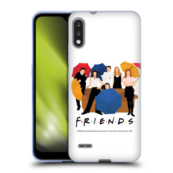 Friends TV Show Key Art Logo Opening Sequence Soft Gel Case for LG K22