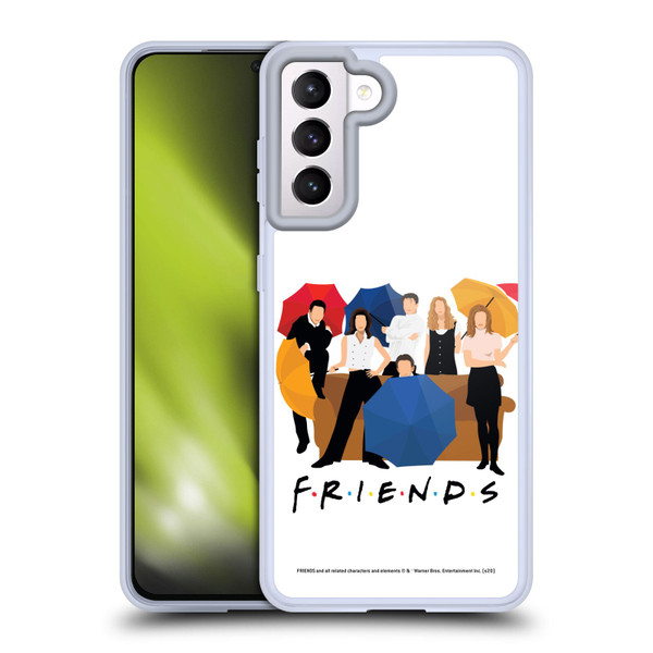 Friends TV Show Key Art Logo Opening Sequence Soft Gel Case for Samsung Galaxy S21 5G