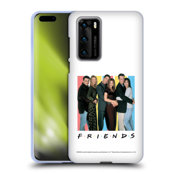Friends TV Show Logos Cast Soft Gel Case for Huawei P40 5G