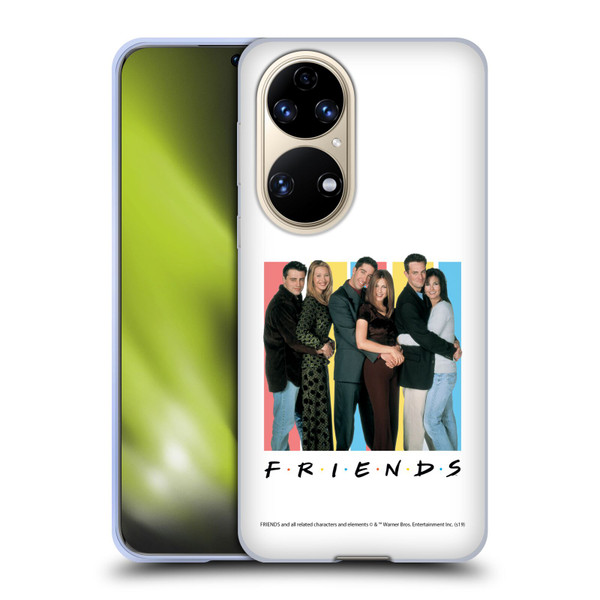 Friends TV Show Logos Cast Soft Gel Case for Huawei P50