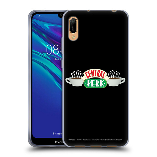 Friends TV Show Logos Central Perk Soft Gel Case for Huawei Y6 Pro (2019)