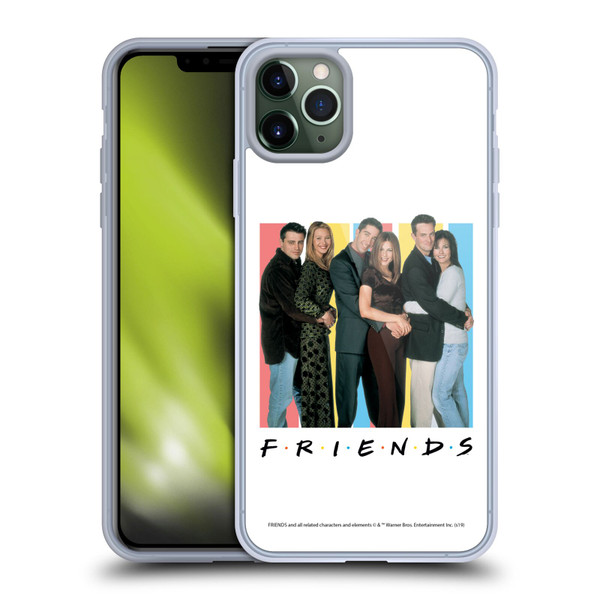 Friends TV Show Logos Cast Soft Gel Case for Apple iPhone 11 Pro Max