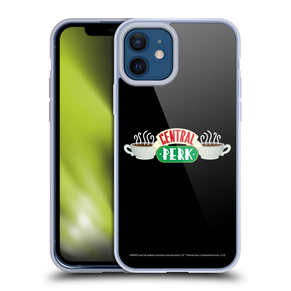 Friends TV Show Logos Central Perk Soft Gel Case for Apple iPhone 12 / iPhone 12 Pro