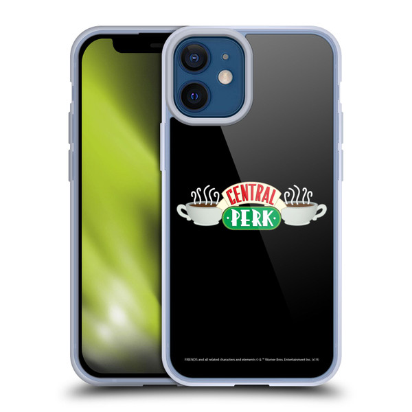 Friends TV Show Logos Central Perk Soft Gel Case for Apple iPhone 12 Mini