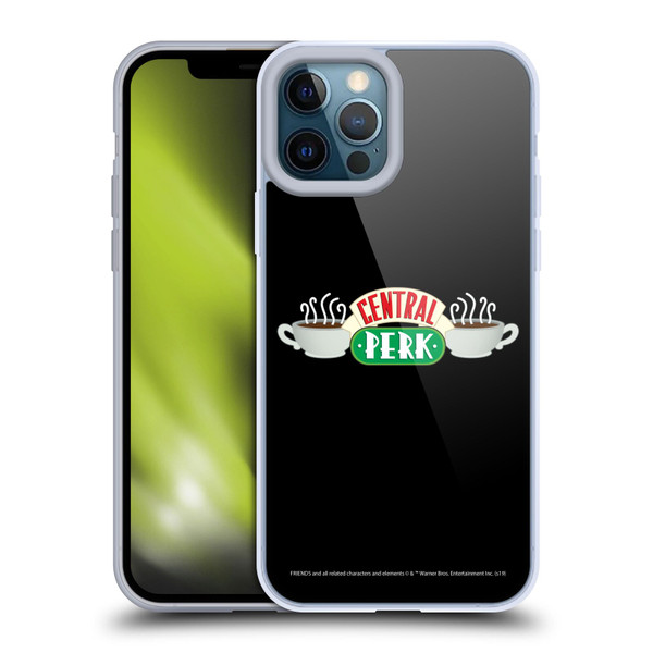 Friends TV Show Logos Central Perk Soft Gel Case for Apple iPhone 12 Pro Max