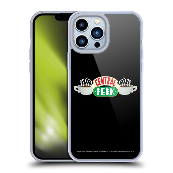 Friends TV Show Logos Central Perk Soft Gel Case for Apple iPhone 13 Pro Max