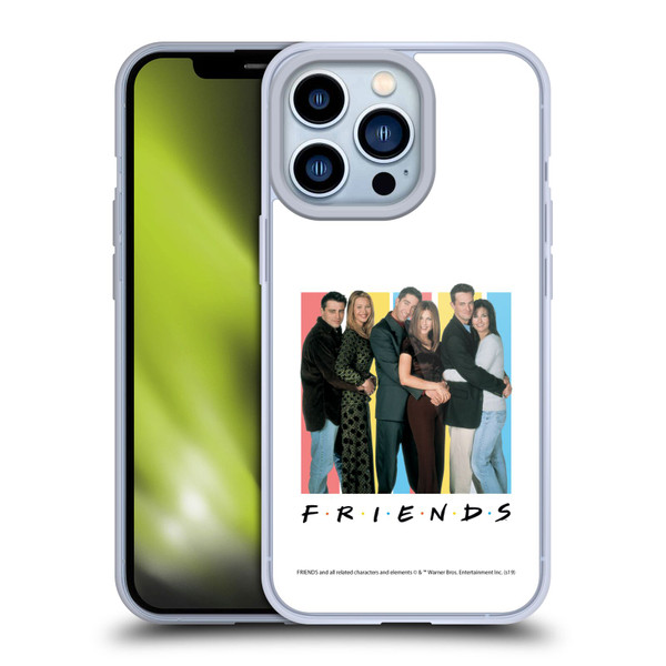 Friends TV Show Logos Cast Soft Gel Case for Apple iPhone 13 Pro