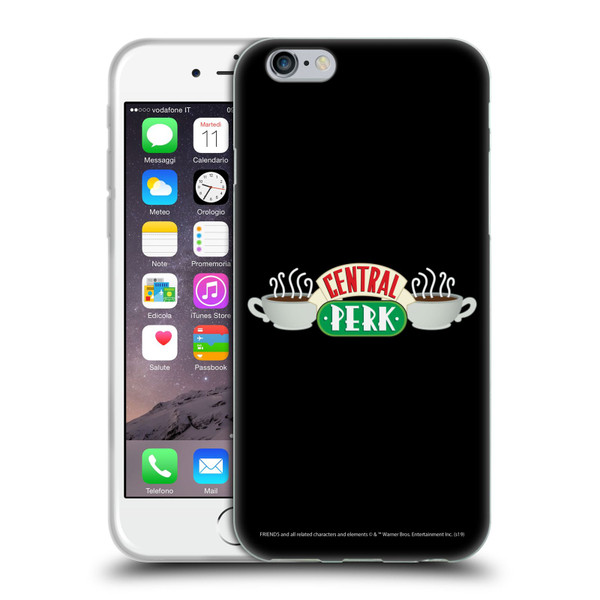 Friends TV Show Logos Central Perk Soft Gel Case for Apple iPhone 6 / iPhone 6s