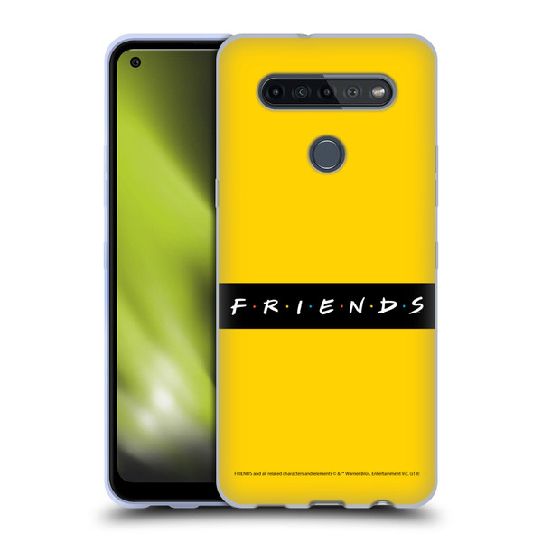 Friends TV Show Logos Pattern Soft Gel Case for LG K51S