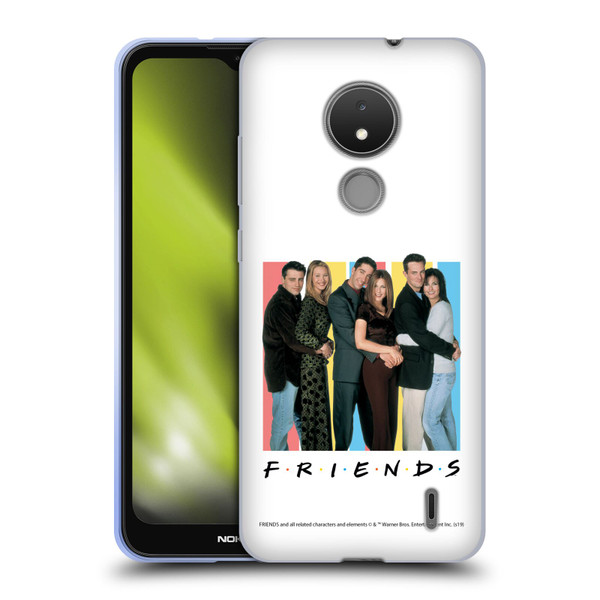 Friends TV Show Logos Cast Soft Gel Case for Nokia C21