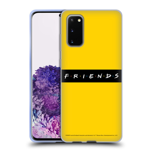 Friends TV Show Logos Pattern Soft Gel Case for Samsung Galaxy S20 / S20 5G