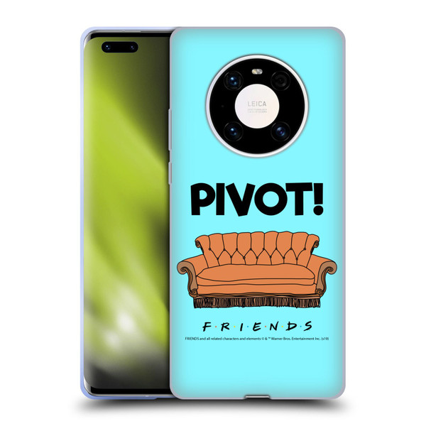 Friends TV Show Quotes Pivot Soft Gel Case for Huawei Mate 40 Pro 5G