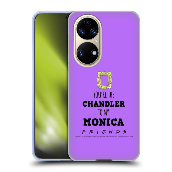 Friends TV Show Quotes BFF Soft Gel Case for Huawei P50