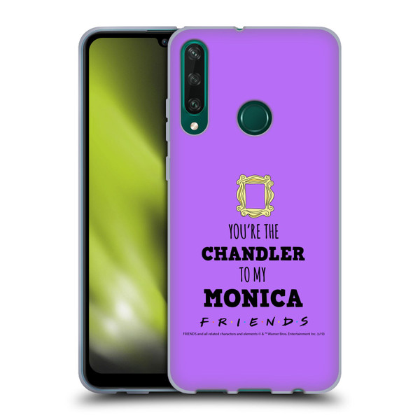 Friends TV Show Quotes BFF Soft Gel Case for Huawei Y6p