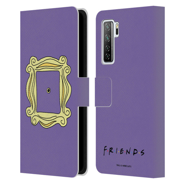 Friends TV Show Iconic Peephole Frame Leather Book Wallet Case Cover For Huawei Nova 7 SE/P40 Lite 5G