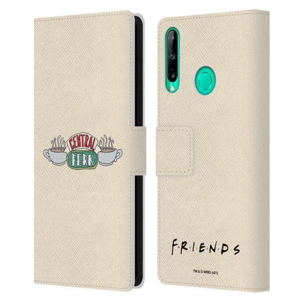 Friends TV Show Iconic Central Perk Leather Book Wallet Case Cover For Huawei P40 lite E